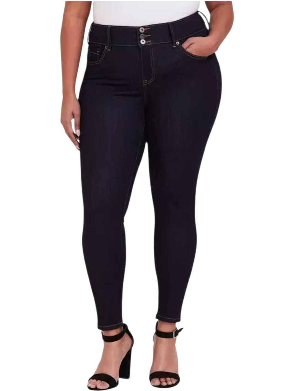 🖤 Torrid Black High-Rise Jegging | Super Skinny Stretch Jeans | Size 20**